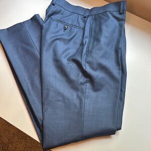 Calvin Klein Men's Blue Slim Dress Pants 32x32